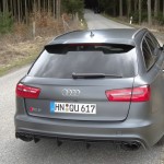 Die Heckpartie eines 2013er Audi RS6 Avant