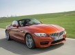 2013er BMW Z4 in Orange in der Frontansicht