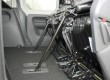 Umgeklappte Sitze im Volkswagen Caddy 2.0 TDI 4Motion DSG