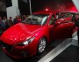 Die dritte Generation des Mazda3 in rot