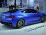 Subaru WRX Konzeptfahrzeug in der Heckansicht