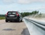 Fahrbahnrand- und Begrenzungs-Erkennung mit dem Volvo XC90