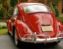 Die Heckpartie des restaurierten VW Käfer von 1966