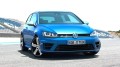 VW Golf R 2013 in blau in der Frontansicht