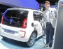 Der VW e-up  auf der Frankfurter Automesse IAA 2013