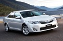 Automodell von Toyota in weiß und in der Frontansicht