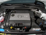 Der 4-Zylinder-Motor des Volkswagen Polo R WRC Street 2.0 TSI