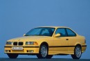BMW-M3-Baureihe E36 hier als Coupe, produziert von 1992bis 1999.