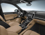Der Innenraum des Porsche Cayenne Platinum Edition mit Lederausstattung