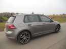 2013er VW Golf GTD von der Seite (Rückleuchten)