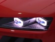 Die Laser-Scheinwerfer des Audi Quattro Sport Laser Light Concept.