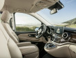 Das Cockpit der neuen Mercedes-Benz V-Klasse wirkt hochwertig
