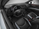 Die Sportsitze und das Cockpit des Seat Leon Cupra