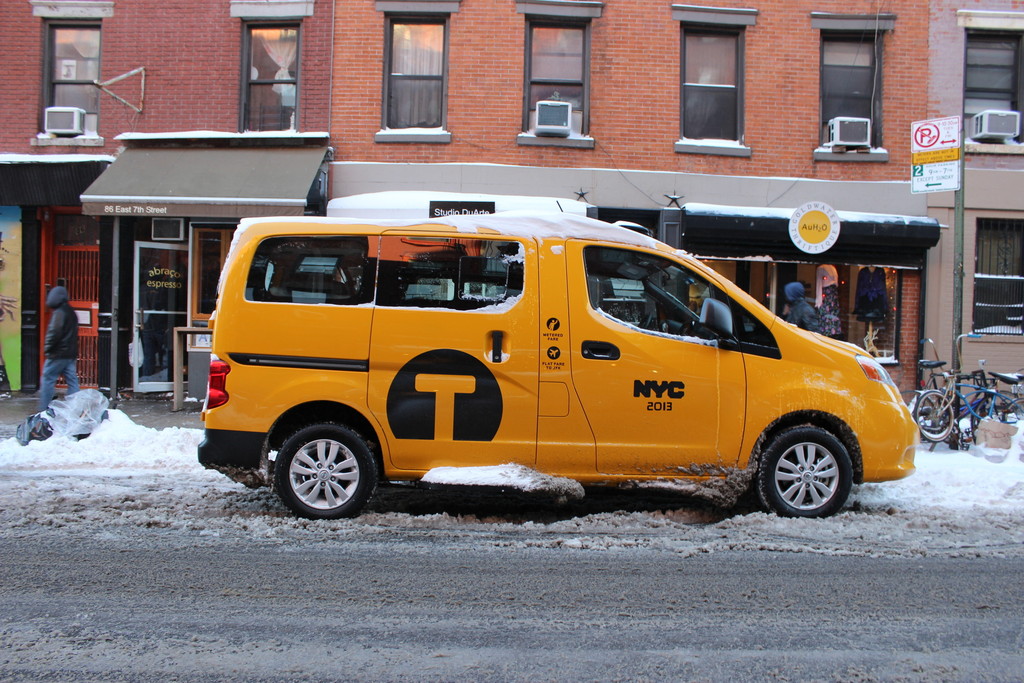 Nissan new york taxi cab #1