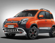 Die Cross-Version des Fiat Panda in orange