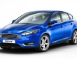 Blauer Ford Focus Facelift-odell 2014 / 2014