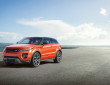 Range Rover Evoque Autobiography Dynamic in der Metallic-Lackierung Phoenix Orange