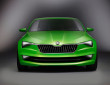 Bild von der Front des Skoda Vision C