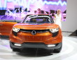 Concept Car Ssangyong XIV in orange auf der IAA 2011