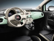 Innenraum: Die Sitze, das Cockpit des Fiat 500 Cult