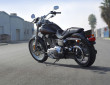 Standaufnahme von der Harley-Davidson Dyna Low Rider