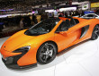 Auf der Automobilmesse Genf zeigt McLaren den neuen 650S Spider