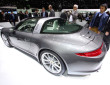Auf der Automobilmesse Genf zeigt Porsche den neuen 911er Targa