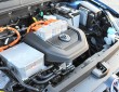 Der Elektromotor unter der Haube des VW E-Golf