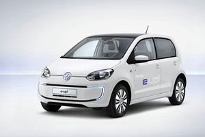 Elektroauto Volkswagen e-up in weiß