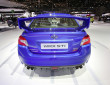Der Heckflügel des Kompakt-Sportlers Subaru WRX STi