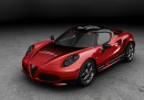 Der neue Alfa Romeo 4C als Safety Car WTCC
