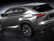 Lexus SUV NX in der Heckansicht
