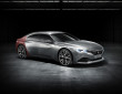 Concept Car Peugeot Exalt in silber / rot