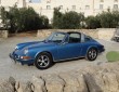 1980er Porsche 911 Targa in blau