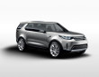 Front- und Seitenansicht des Land Rover Discovery Vision Concept