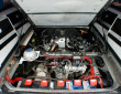 Motor der Stretch-Limousine auf Volkswagen T3