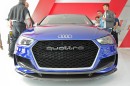 Der Kühlergrill des Audi A3 clubsport quatto concept