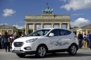 Brennstoffzellenfahrzeug Hyundai ix35 Fuel-Cell Wasserstofffahrzeug