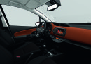 Mehr Farbe im Innenraum des Toyota Yaris Facelift 2014