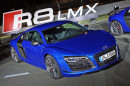 Blauer Audi R8 LMX auf 19 Zoll Felgen 