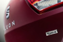 Das Logo am Heck des Seat Leon ST 2.0 TDI 4Drive