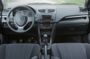 Der Innenraum des Kleinwagens Suzuki Swift Comfort Eco plus