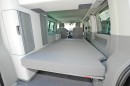 Das Bett im aktuellen VW California