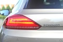 Die Rückleuchten des Volkswagen Scirocco mit LED-Technik