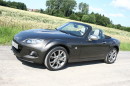 Front und Seitenansicht des Mazda MX-5 1.8 MZR