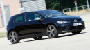 Der 300 PS starke Volkswagen Golf R in schwarz