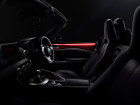 Der Sitz, das Lenkrad des Mazda MX-5