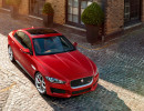 Mittelklassewagen Jaguar XE Baujahr 2014 in der Frontansicht