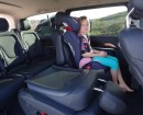 Umklappbare Sitze im neuen Mercedes-Benz V220 CDI