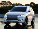 Die Frontpartie des Mitsubishi Outlander PHEV Concept-S